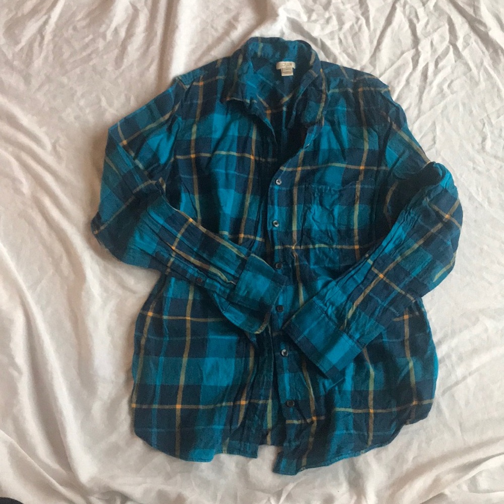 JCrew Factory Flannel shirt